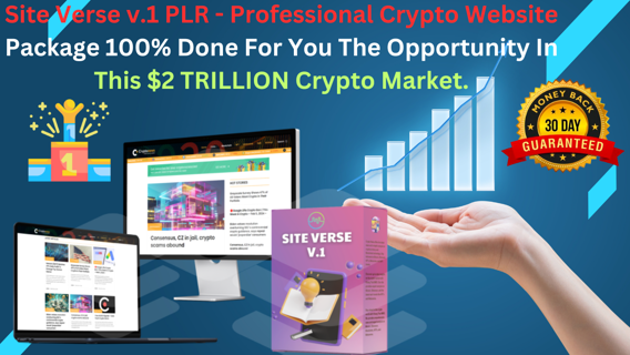 Site Verse V.1 PLR Review  - Create Amazing And Professional Crypto Websites . No Design Skills