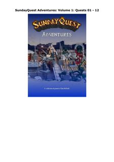 Ebook (download) SundayQuest Adventures: Volume 1: Quests 01 - 12