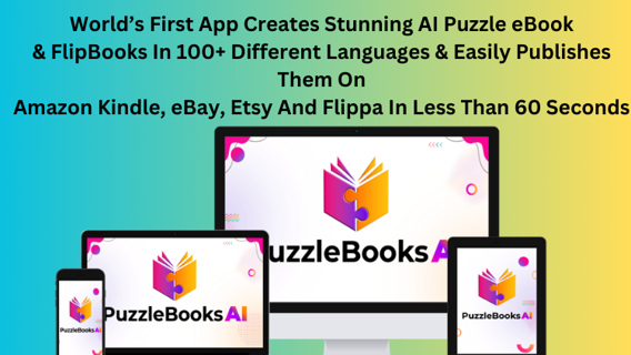 Puzzlebooks AI:  eBooks and flipbooks in over 100 languages