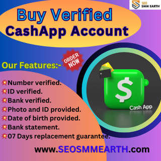 Buy 100% Verified Cash App Account BTC Enabled