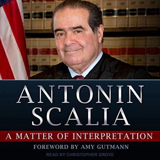 [GET] PDF EBOOK EPUB KINDLE A Matter of Interpretation: Federal Courts and the Law by  Antonin Scali