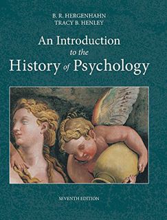 ACCESS PDF EBOOK EPUB KINDLE An Introduction to the History of Psychology by  B. R. Hergenhahn &  Tr