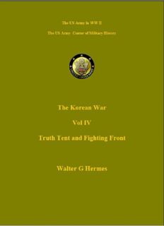 GET [KINDLE PDF EBOOK EPUB] The Korean War Vol IV: Truce Tent and Fighting Front (US Army Green Book