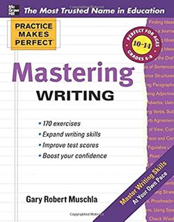 [GET] [PDF EBOOK EPUB KINDLE] Practice Makes Perfect Mastering Writing (Practice Makes Perfect Serie