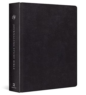Read [PDF EBOOK EPUB KINDLE] ESV Journaling Study Bible (Hardcover, Black) by  ESV Bibles by Crosswa