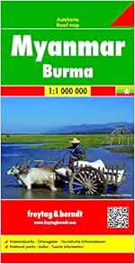 [Read] [EBOOK EPUB KINDLE PDF] Myanmar (Burma) Travel Road Map FB 1:1M 2015 (English, Spanish, Frenc