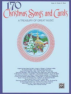[Access] [KINDLE PDF EBOOK EPUB] 170 Christmas Songs and Carols: Piano/Vocal/Chords by  Alfred Music