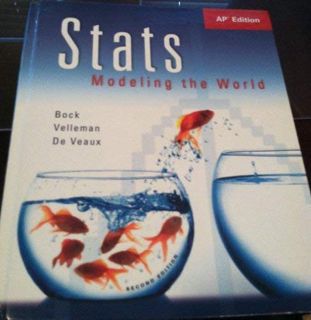 GET [KINDLE PDF EBOOK EPUB] Stats: Modeling the World, AP Edition by  David E. Bock,Paul F. Velleman