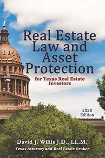 READ [EPUB KINDLE PDF EBOOK] Real Estate Law & Asset Protection for Texas Real Estate Investors - 20