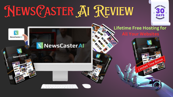NewsCaster Ai Review - Brand New AI App Powered By ChatGPT 4.2 That...Builds Us Self-Updating News