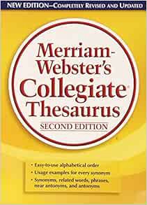 [Access] EBOOK EPUB KINDLE PDF Merriam-Webster's Collegiate Thesaurus, Second Edition by Merriam-Web