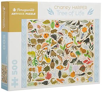 VIEW KINDLE PDF EBOOK EPUB Charley Harper - Tree of Life: 500 Piece Puzzle (Pomegranate Artpiece Puz