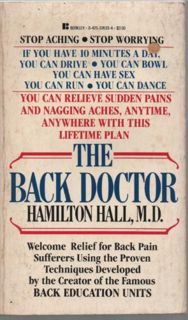 View PDF EBOOK EPUB KINDLE Back Doctor by  Hamilton Hall √