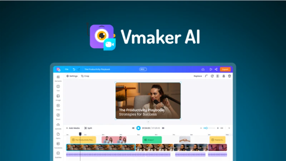 Vmaker AI Appsumo LifeTime Deal | Best AI Video Editing Software | Camtasia Altenative