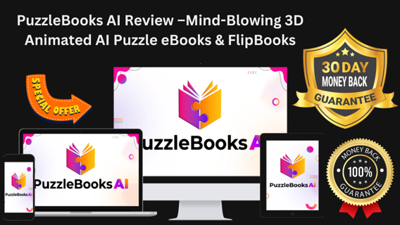 PuzzleBooks AI Review –Mind-Blowing 3D Animated AI Puzzle eBooks & FlipBooks