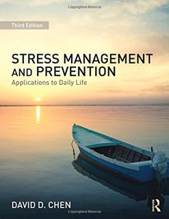 [GET] [EBOOK EPUB KINDLE PDF] Stress Management and Prevention: Applications to Daily Life by  David