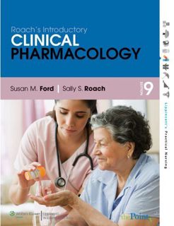 VIEW EPUB KINDLE PDF EBOOK Roach's Introductory Clinical Pharmacology (text only) 9th (Ninth) editio