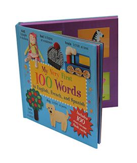 [Get] PDF EBOOK EPUB KINDLE My Very First 100 Words: In English, French, and Spanish by  CICO Kidz ✅