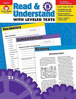 Access KINDLE PDF EBOOK EPUB Read & Understand with Leveled Texts, Grade 5 by unknown 🧡