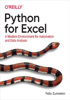 [PDF⚡READ❤ONLINE] [Books] READ Python for Excel: A Modern Environment for Automation and Data Analys
