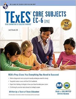 Books??Download?? TExES Core Subjects EC-6 (291) Book + Online (TExES Teacher Certification Test Pre