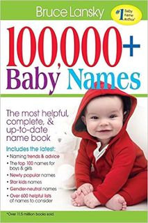 READ/DOWNLOAD@! 100,000 + BABY NAMES:The Most Complete Baby Name Book Full Books