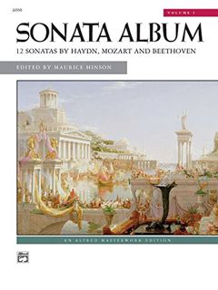 [GET] [EBOOK EPUB KINDLE PDF] Sonata Album, Vol 1: Comb Bound Book (Alfred Masterwork Edition) by  L