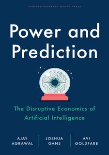 $PDF$/READ Read [PDF] Power And Prediction: The Disruptive Economics of Artificial Intelligence Free