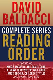 [VIEW] [EBOOK EPUB KINDLE PDF] DAVID BALDACCI COMPLETE SERIES READING ORDER: King & Maxwell, Camel C