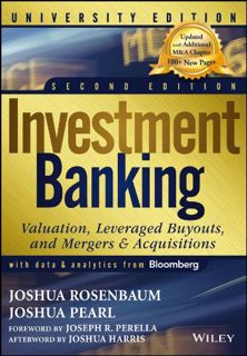 [READ] [EPUB KINDLE PDF EBOOK] Investment Banking: Valuation, Leveraged Buyouts, and Mergers & Acqui