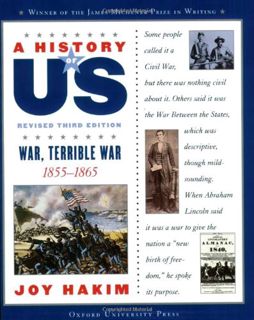 [GET] [PDF EBOOK EPUB KINDLE] A History of US: War, Terrible War: 1855-1865 A History of US Book Six
