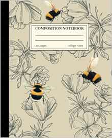 Read EPUB KINDLE PDF EBOOK Composition Notebook College Ruled Vintage Bee: Beautiful Vintage Aesthet