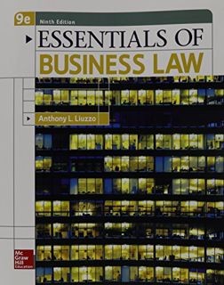 [ACCESS] EPUB KINDLE PDF EBOOK Essentials of Business Law by  Anthony Liuzzo ☑️