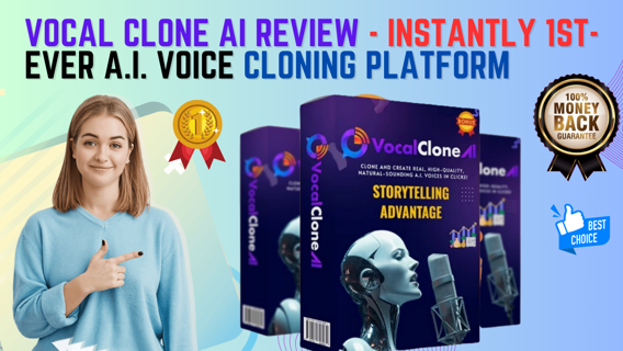 Vocal Clone AI Review – Instantly 1st-Ever A.I. Voice Cloning Unique A.I. App Makes Us $635/Day