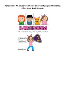 Pdf (read online) Narcissism: An Illustrated Guide to Identifying and Handling Life's Most Toxi