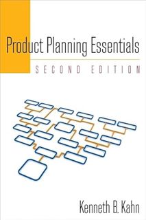 [READ] [PDF EBOOK EPUB KINDLE] Product Planning Essentials by  Kenneth Kahn 💗