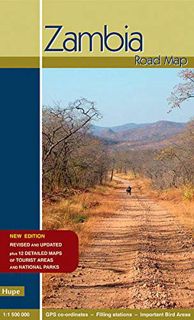 VIEW [EBOOK EPUB KINDLE PDF] Zambia Road Map: GPS-taugliche Straßenkarte im Maßstab 1:1 500 000 mit