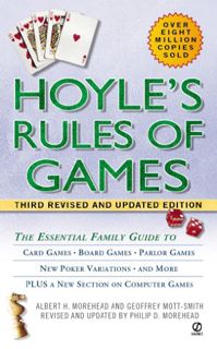 [Get] EPUB KINDLE PDF EBOOK Hoyle's Rules of Games by  Albert Morehead,Geoffrey Mott-Smith,Philip D.