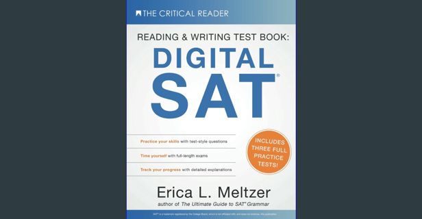 PDF [READ] ⚡ Reading & Writing Test Book: Digital SAT® [PDF]