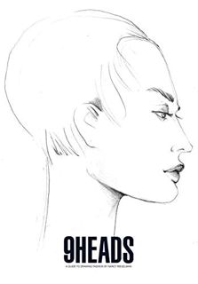 Get KINDLE PDF EBOOK EPUB 9 Heads: A Guide to Drawing Fashion. Nancy Riegelman by  Nancy Riegelman,N