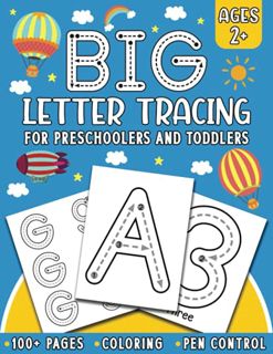 VIEW EBOOK EPUB KINDLE PDF Big Letter Tracing For Preschoolers And Toddlers: Practice And Learning S