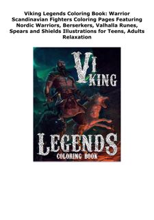 [PDF] READ Free Viking Legends Coloring Book: Warrior Scandinavian Fig
