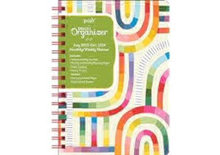 Download Ebook free online Posh: Deluxe Organizer 17-Month 2023-2024 Monthly/Weekly Hardcover