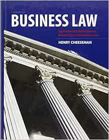 GET [PDF EBOOK EPUB KINDLE] Business Law (8th Edition) by Henry R. Cheeseman 💗