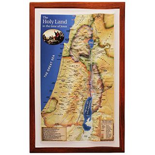 [VIEW] EPUB KINDLE PDF EBOOK Raised Relief 3D Map of Israel in Jesus' Time (Shows Place Names Under
