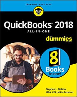 Get [PDF EBOOK EPUB KINDLE] QuickBooks 2018 All-in-One For Dummies (For Dummies (Computer/Tech)) by