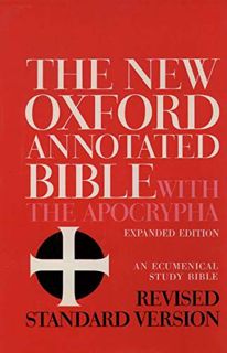 [Get] [EPUB KINDLE PDF EBOOK] The New Oxford Annotated Bible with the Apocrypha, Revised Standard Ve