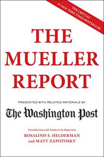 GET KINDLE PDF EBOOK EPUB The Mueller Report by  The Washington Post 💞