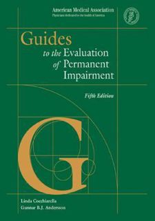 PDF/READ❤ [Books] READ Guides to the Evaluation of Permanent Impairment, Fifth Edition Free