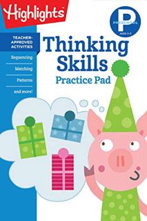 Access EBOOK EPUB KINDLE PDF Preschool Thinking Skills (Highlights Learn on the Go Practice Pads) by